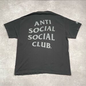 Anti Social Social Club T-Shirt Adult XL Black ASSC Streetwear Short Sleeve